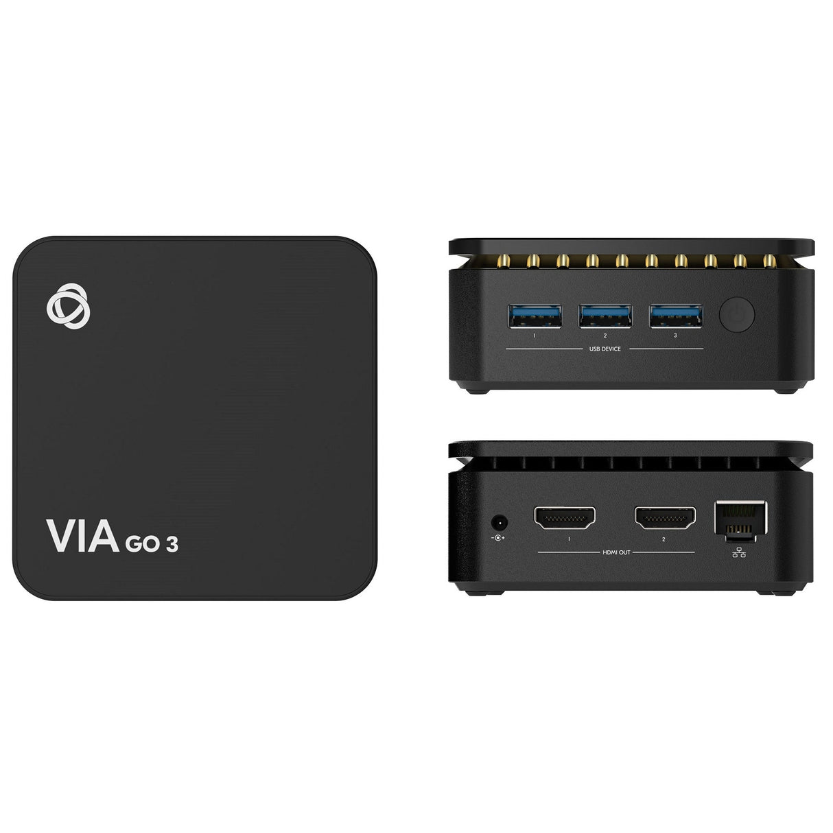 Kramer VIA-GO3 – Compact 4K Wireless Presentation Device Video Conferencing Kramer
