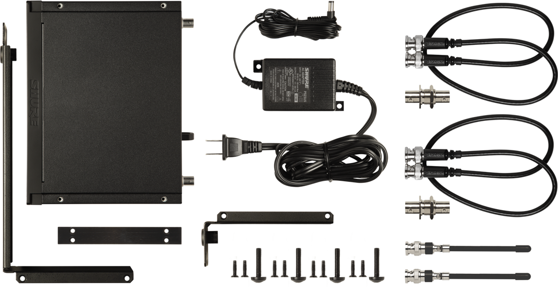Shure BLX4R Rackmount Wireless Receiver Microphones Shure
