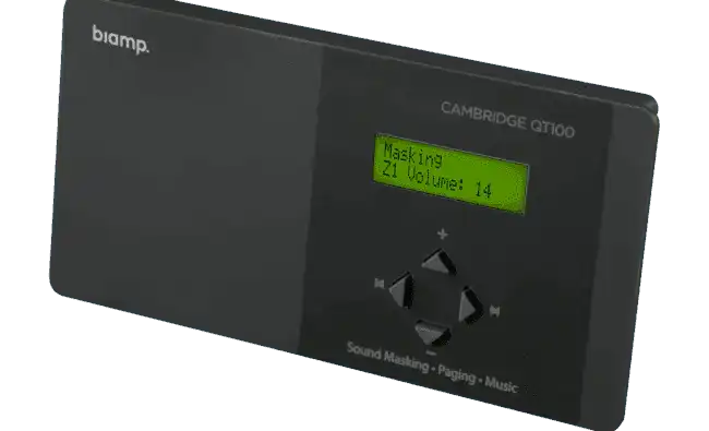 Cambridge Sound Qt 100 1-zone sound masking control module - 911.0823.900 Sound Masking Cambridge Sound