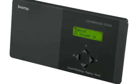 Cambridge Sound Qt 100 1-zone sound masking control module - 911.0823.900 Sound Masking Cambridge Sound