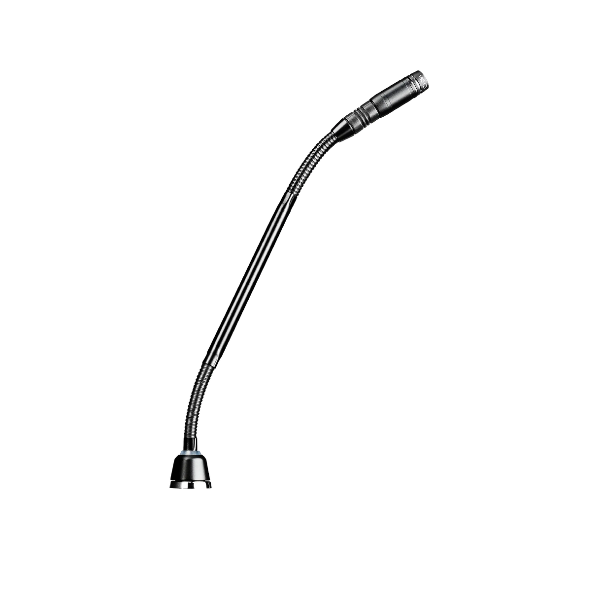 Shure MX410RLPDF/S Microflex 10" Gooseneck Microphone Supercardioid Low Profile with Light Ring Dualflex Microphones Shure