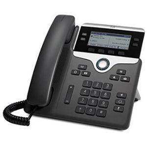 Cisco IP PHONE 7841 CHARCOAL STANDARD HANDSET 4-LINE 3.5IN DISPLAY POE - CP-7841-K9= Video Conferencing Cisco