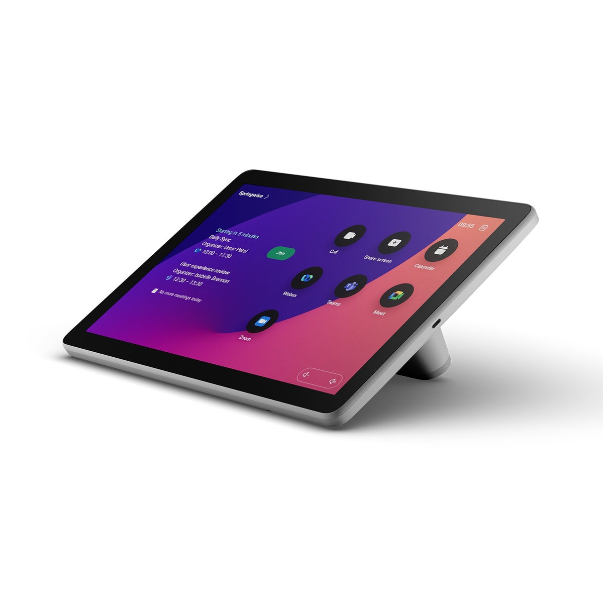 Cisco Room Navigator Touch Controller – three-quarter