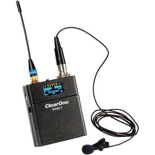 ClearOne 910-6004-010 Lavalier, Omni, Black color microphone for Wireless Beltpack Xmitter Microphones ClearOne