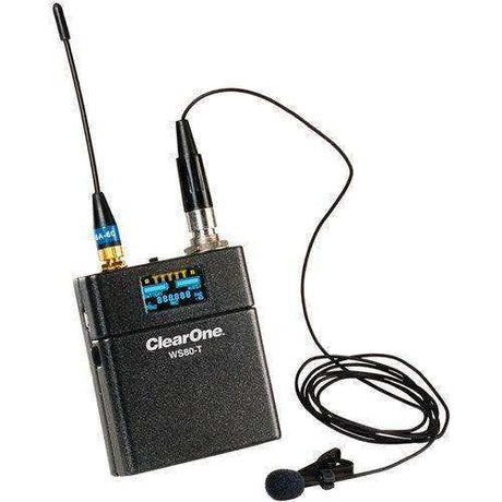 ClearOne 910-6104-001 Wireless Beltpack Transmitter with 2.4 GHz RF band Microphones ClearOne