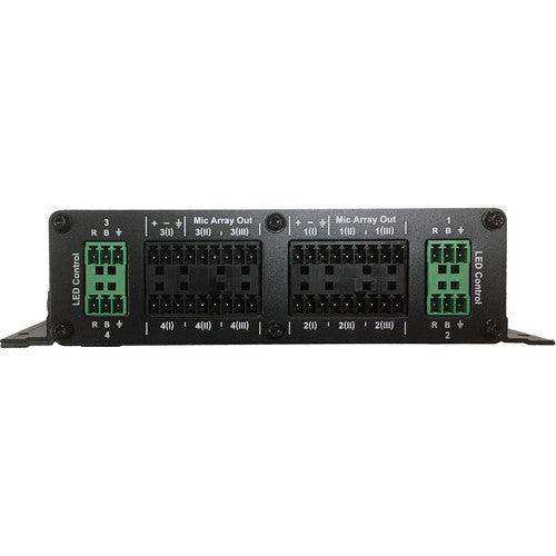 ClearOne 910-6200-103 Ceiling Mic Array Analog-X Interface Box Audio Conferencing ClearOne