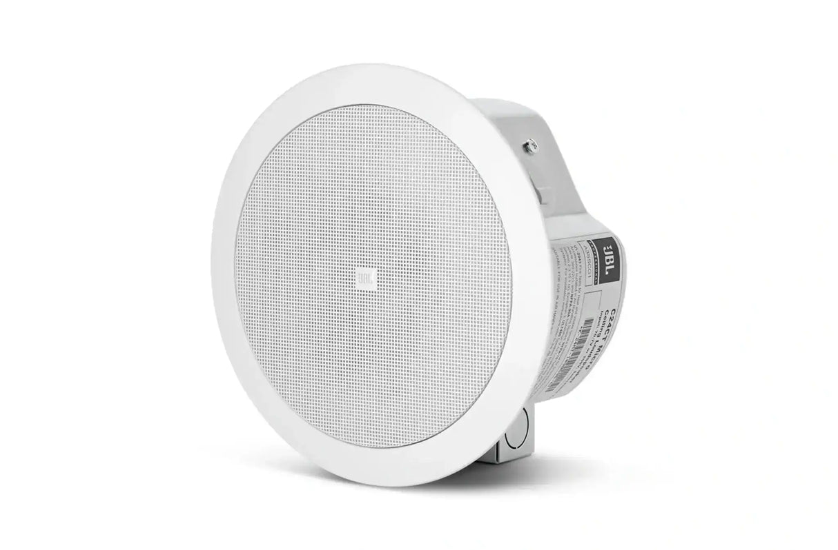 JBL Control 24C Micro 4.5" 2-Way 30W Low-Profile Ceiling Speaker (Pair, White) Speakers JBL Professional