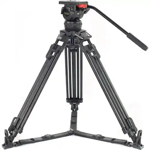 Teris TS50AL Aluminum Tripod and Fluid Head System Tripods Teris