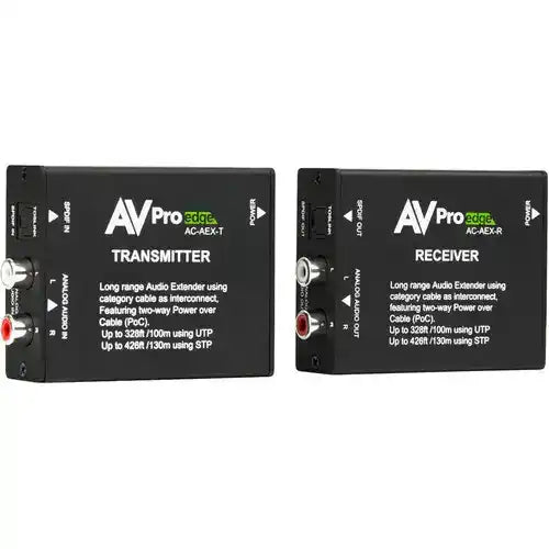 AVPro Edge Audio Extender Reciever Only Video Transmitters AVPro Edge
