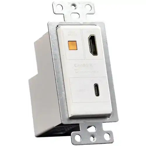 AVPro Edge HDMI Single Gang Decora Wall Plate HDBaseT Transmitter – Black Video Transmitters AVPro Edge