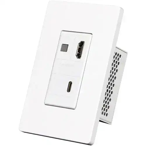 AVPro Edge HDMI Single Gang Decora Wall Plate HDBaseT Transmitter – Black Video Transmitters AVPro Edge