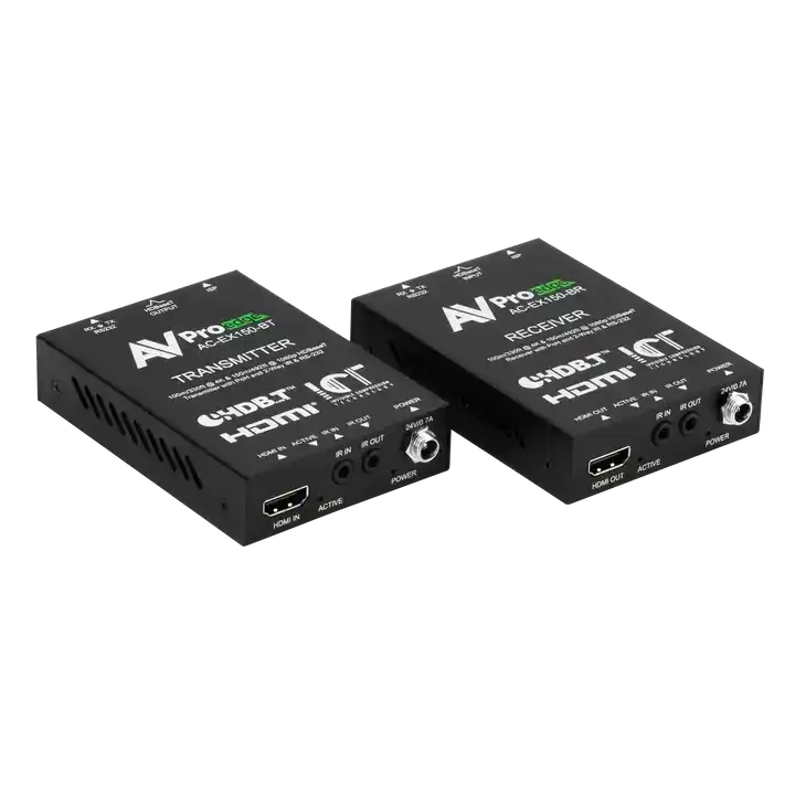 AVPro Edge 150 Meter 4K HDMI Extender Kit over Category Cable, with both RX and TX units Video Transmitters AVPro Edge