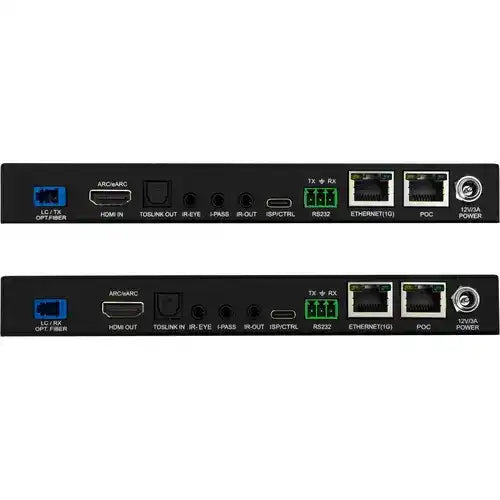 AVPro Edge 8K 48 Gbps Fiber Optic Extension Kit with USB, eARC & Ethernet Video Transmitters AVPro Edge