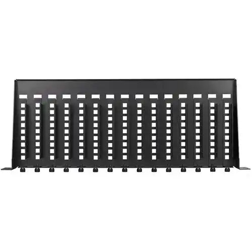AVPro Edge 15 Port Extender Rack, with easy to interchange thumb screws. Fits ALL Extenders; TAA Compliant; Made in the USA Video Transmitters AVPro Edge