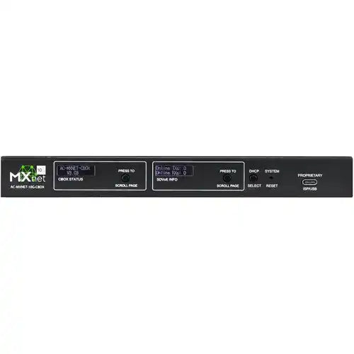 AVPro Edge TAA Compliant MXnet 10G SDVoE Networked Video Control Processor Video Transmitters AVPro Edge