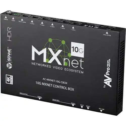 AVPro Edge TAA Compliant MXnet 10G SDVoE Networked Video Control Processor Video Transmitters AVPro Edge