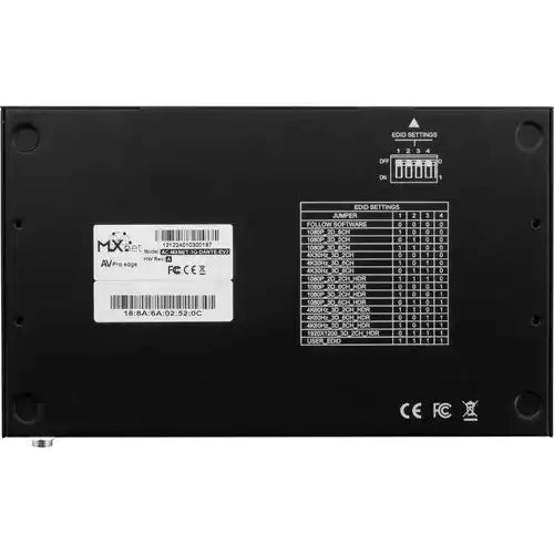 AVPro Edge MXnet Dante 1G EV2 Encoder - Made in the USA Video Transmitters AVPro Edge
