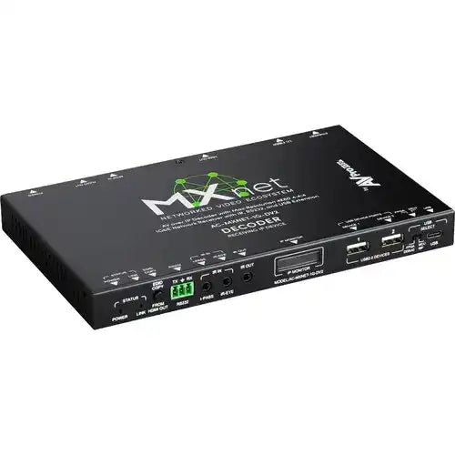 AVPro Edge PoE Provider for MXNET Endpoints and 48v Fiber Extenders Video Transmitters AVPro Edge