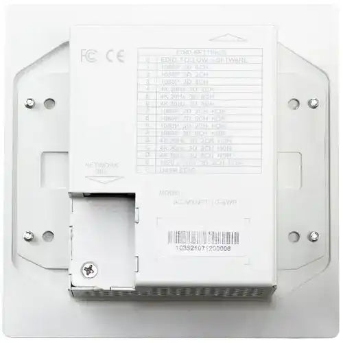 AVPro Edge Dual unit 1U rack mount for MXnet 1G Encoders and Decoders Video Transmitters AVPro Edge