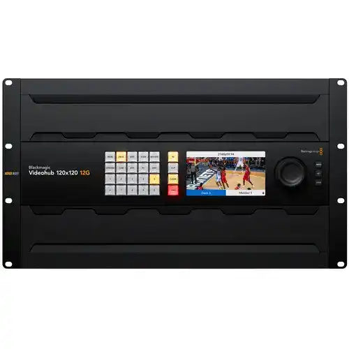 Blackmagic Design Videohub 120x120 12G – SDI Router Production Blackmagic Design