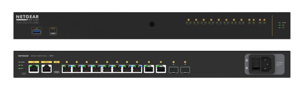 Crestron 12 Port Ultra POE Managed Switch - CEN-SWPOE-ULTRA-12 Networking Crestron