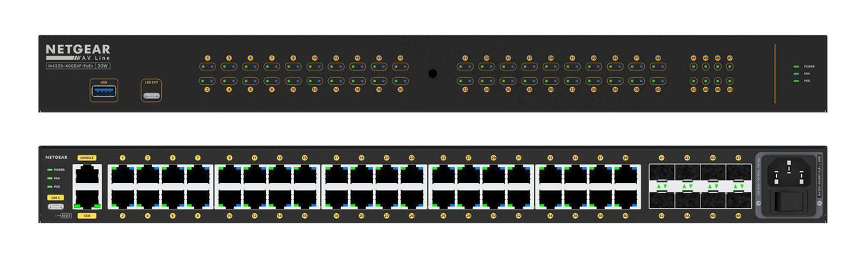 Crestron 48 Port PoE+ Managed Switch - CEN-SWPOE-48 Networking Crestron