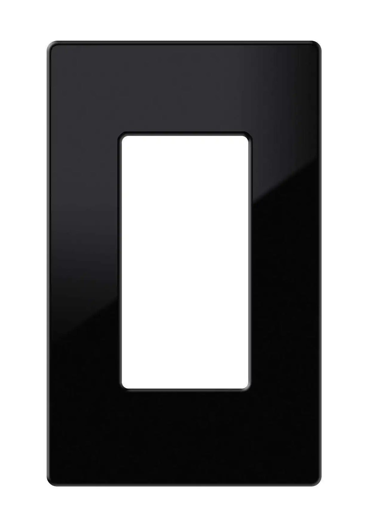 Crestron Decorator Style Faceplate, 1-Gang, Black Smooth - FP-G1-B-S Room Control Crestron