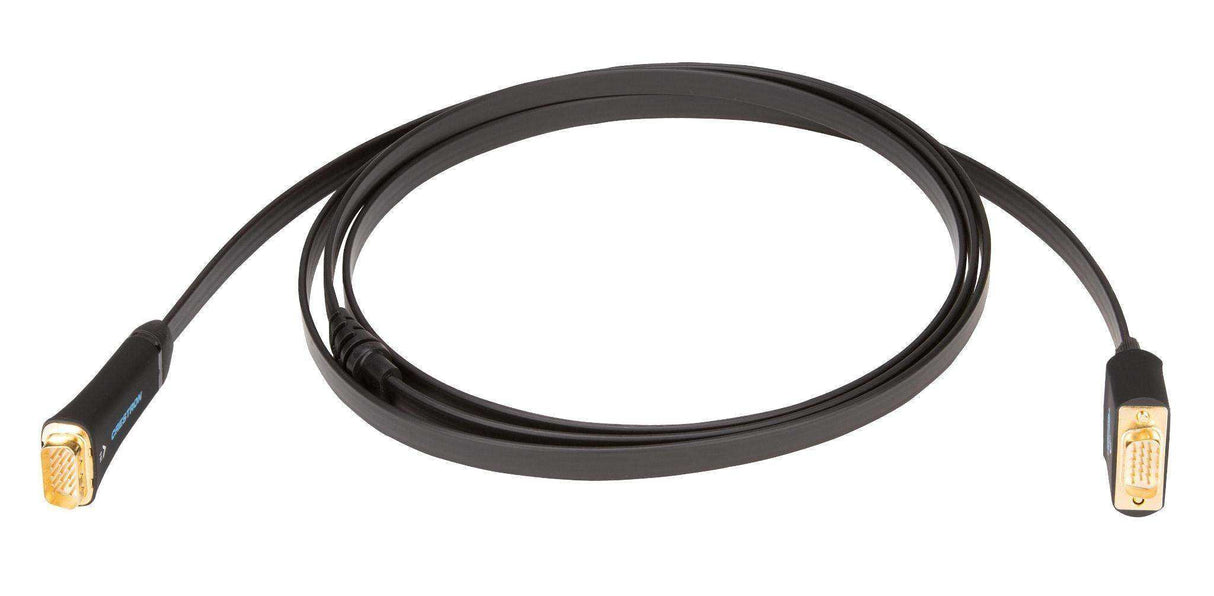 Crestron FT2A-CBL-PT-VGA Pass-Through Cable for FT2 Series, HD15 male to HD15 male, VGA, 1080p, 8 ft (2.4 m) Audio & Video Cables Crestron