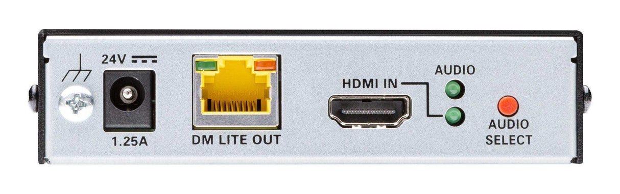 Crestron HD-TXA-4KZ-101 DM Lite® 4K60 4:4:4 Transmitter for HDMI® and Analog Audio Signal Extension over CATx Cable video Crestron