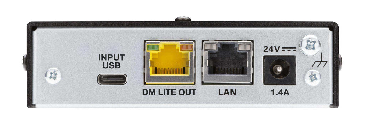 Crestron HD-TXU-4KZ-111-E DM Lite® 4K60 4:4:4 Transmitter for USB‑C® DisplayPort™, USB 2.0, and Ethernet Signal Extension over CATx Cable Video Transmitters Crestron
