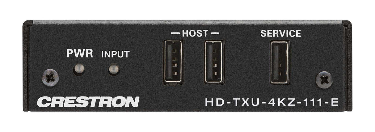 Crestron HD-TXU-4KZ-111-E DM Lite® 4K60 4:4:4 Transmitter for USB‑C® DisplayPort™, USB 2.0, and Ethernet Signal Extension over CATx Cable Video Transmitters Crestron