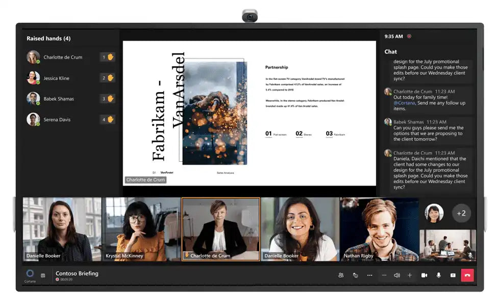Crestron Microsoft Teams Rooms on Surface Hub - CN-MSH-MTR Video Conferencing Crestron