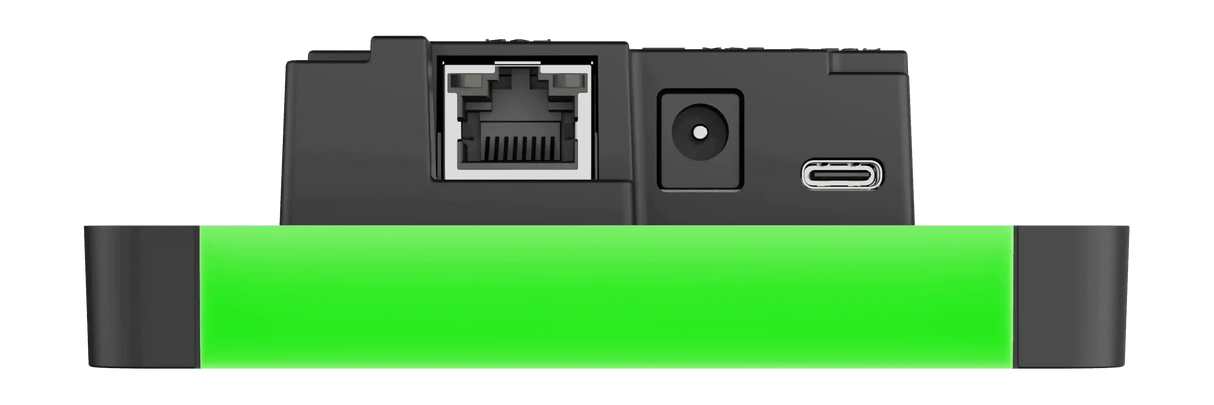 Crestron TSS-470E-B-T 3.5 in. Desk Scheduling Touch Screen, Black Textured Room Reservation Crestron