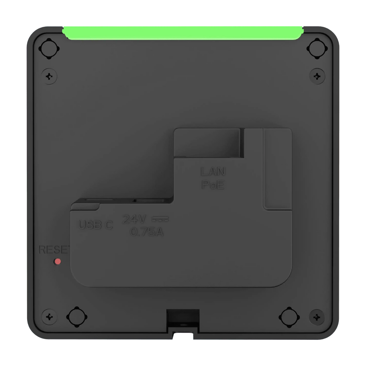 Crestron TSS-470E-B-T 3.5 in. Desk Scheduling Touch Screen, Black Textured Room Reservation Crestron