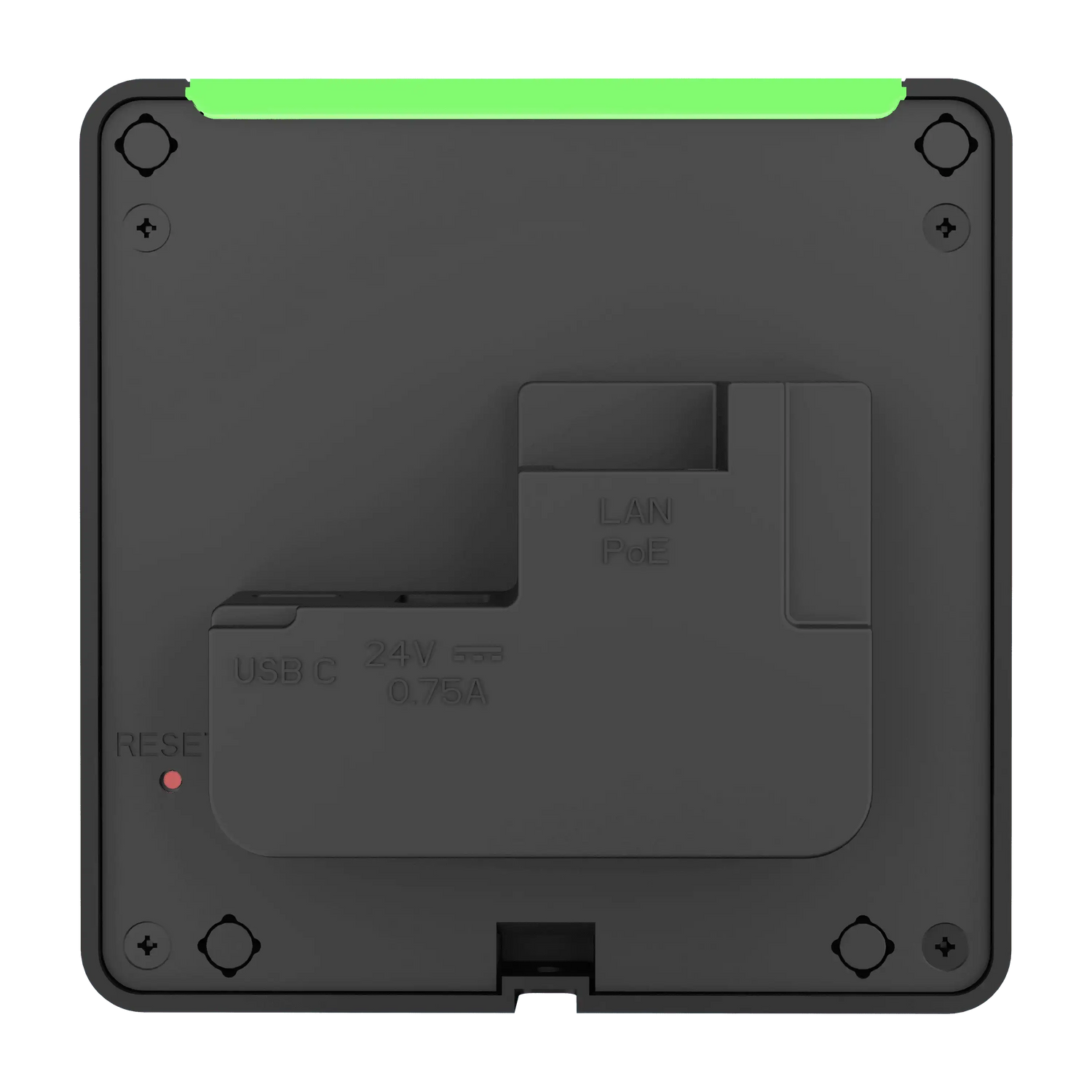 Crestron TSS-470E-B-T 3.5 in. Desk Scheduling Touch Screen, Black Textured Room Reservation Crestron