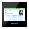 Crestron TSS-470E-B-T 3.5 in. Desk Scheduling Touch Screen, Black Textured Room Reservation Crestron