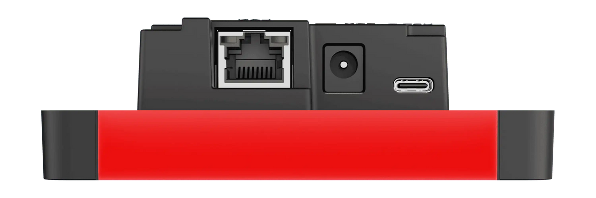 Crestron TSS-470E-B-T 3.5 in. Desk Scheduling Touch Screen, Black Textured Room Reservation Crestron