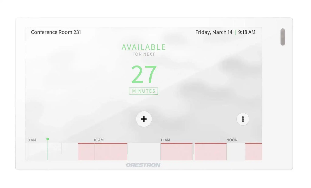 Crestron TSW-570-W-S 5 in. Wall Mount Touch Screen, White Smooth Room Control Crestron