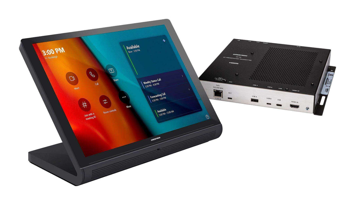 Crestron UC-CX100-T-GV Crestron Flex Advanced Video Conference System Integrator Kit for Microsoft Teams® Rooms, Government Version Video Conferencing Crestron