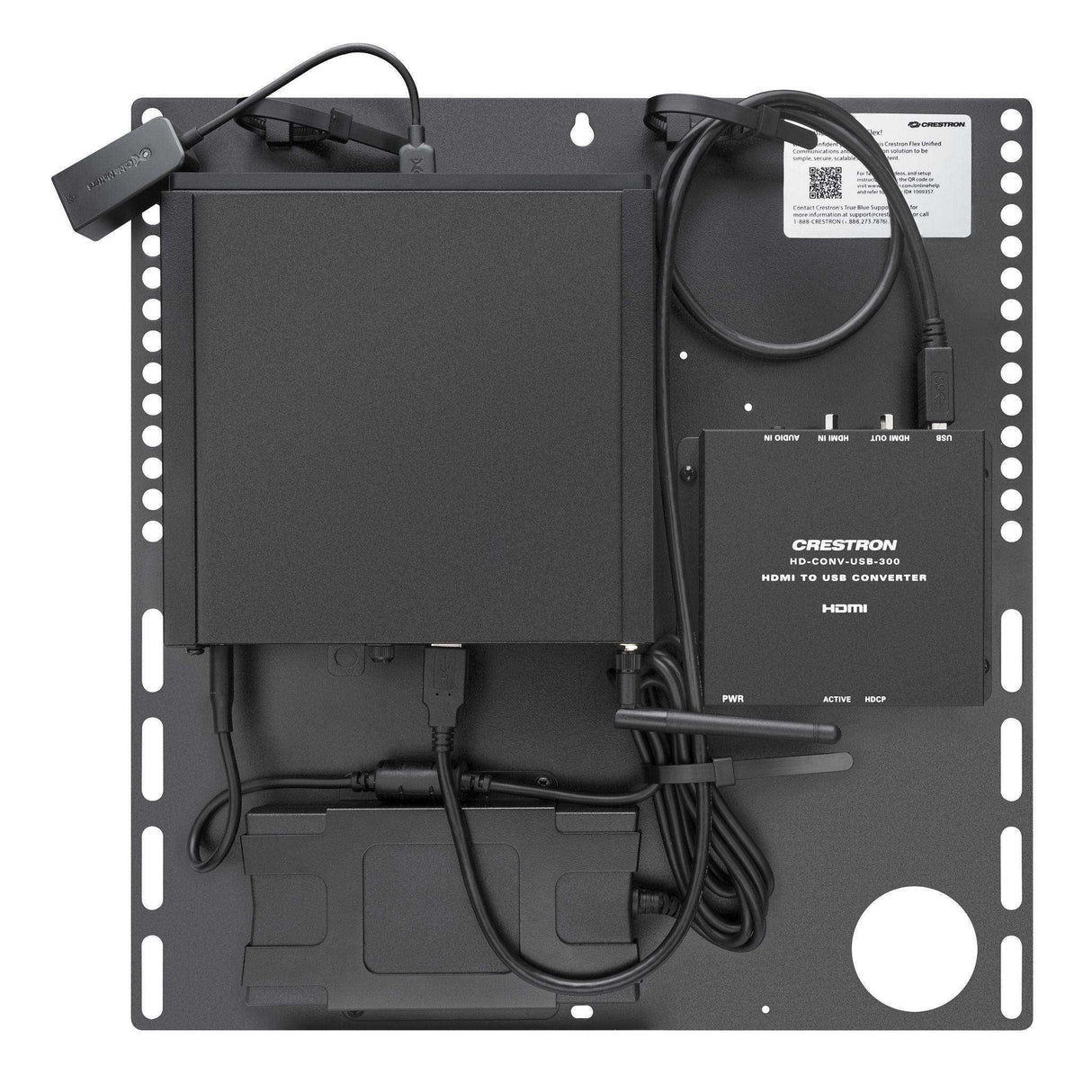 Crestron UC-MX70-NC-Z Flex Advanced Tabletop Large Room Conference System for Zoom Rooms® Software Video Conferencing Crestron