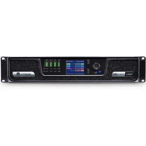 Crown CDI4X300BL Crown CDi DriveCore 4 300BL 4X300W Power Amplifier with BLU link Audio Amplifiers Crown