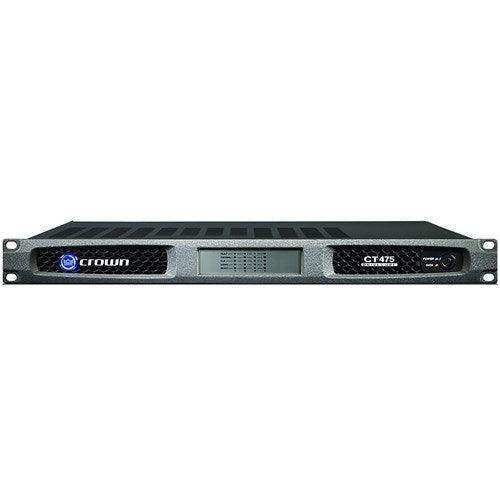 Crown CT475 4-Channel Rackmount Power Amplifier (75W/Channel @ 8 Ohms) Audio Amplifiers Crown