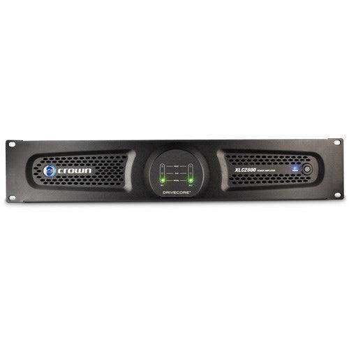 Crown XLC2800 XLC Series Amplifier with DriveCore Technology, 900W per Channel Audio Amplifiers Crown