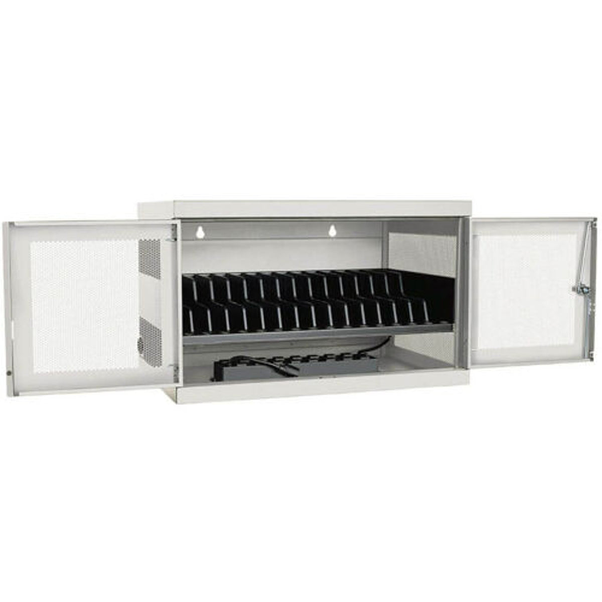Eaton CSC16ACW – 16-Outlet Charging Cabinet, White Charging Stations & Carts Eaton