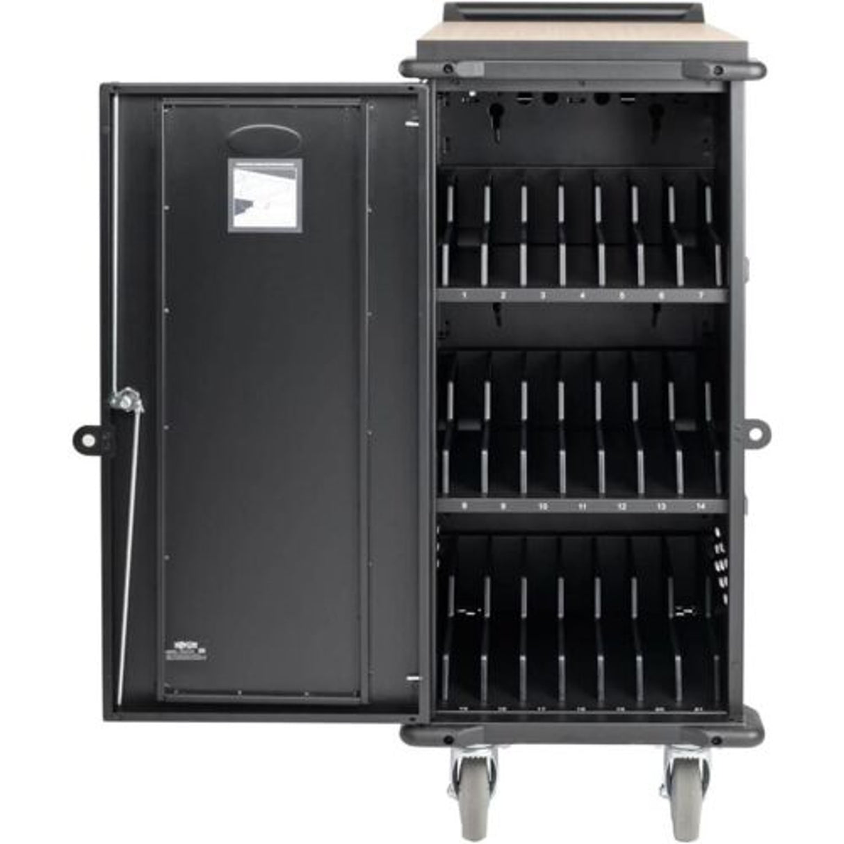 Eaton CSC21AC – 21-Device Laptop Charging Cart, 120V
