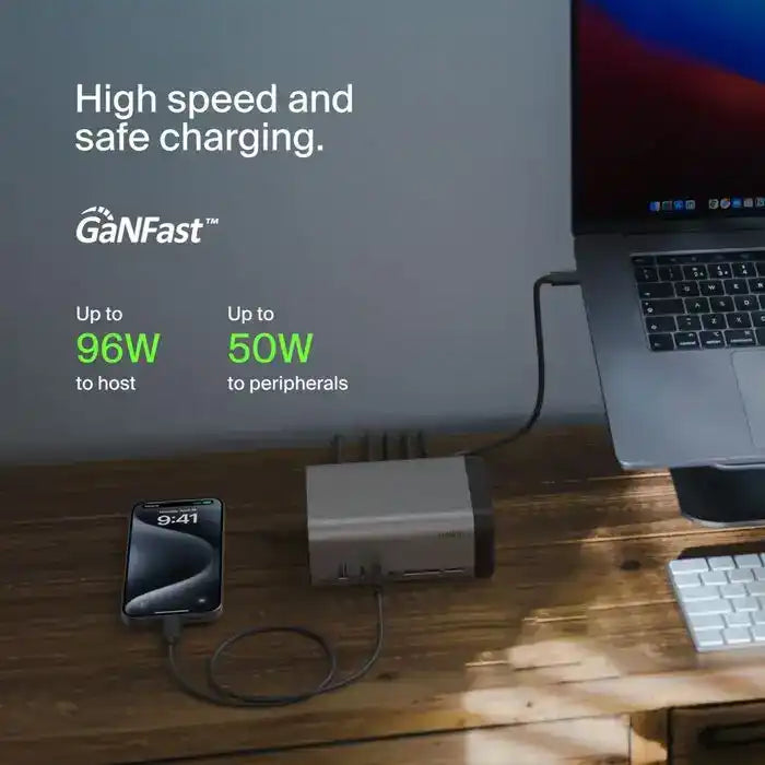 Belkin Connect USB-C 11-in-1 Pro GaN Dock 150W Electronic Accessories Belkin