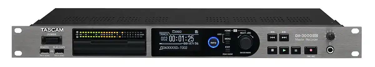 Tascam DA-3000SD Master Recorder-AD/DA Converter Audio Players & Recorders Tascam