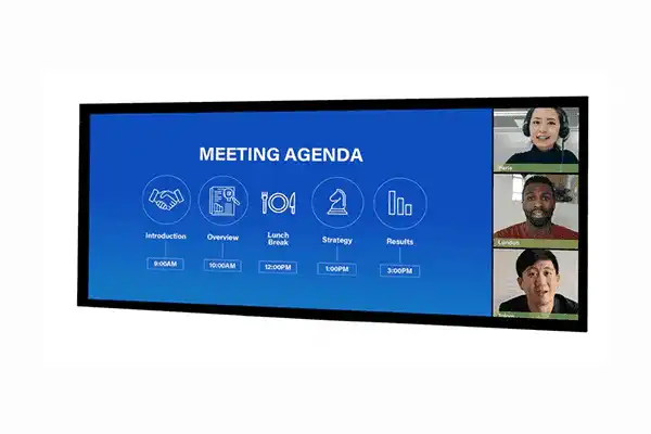 Da-Lite 94013V Cinema Contour 220" 16:9 Fixed Frame Screens (HD Progressive 1.1 Contrast) Projection Screens Da-Lite