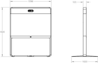 Cisco Room 70 Single Floor Stand Kit CS-ROOM70S-FSK= – Spare Freestanding Mount Mounts, Stands & Brackets Cisco