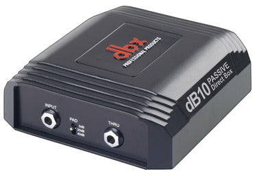 DBX dB10 Passive Direct Box - DBXDB10V